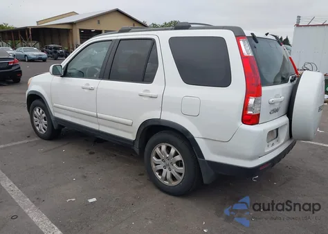 2006 Honda Cr-V Se/Ex from USA, damaged, VIN JHLRD78986C048329